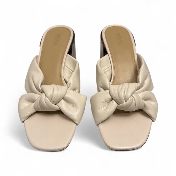 Michael Michael Kors Women's Josie Slip-On Knotted Sandals Size 8.5 - Picture 4 of 8